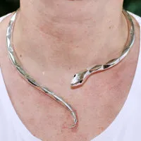 Collier Schlangentorque