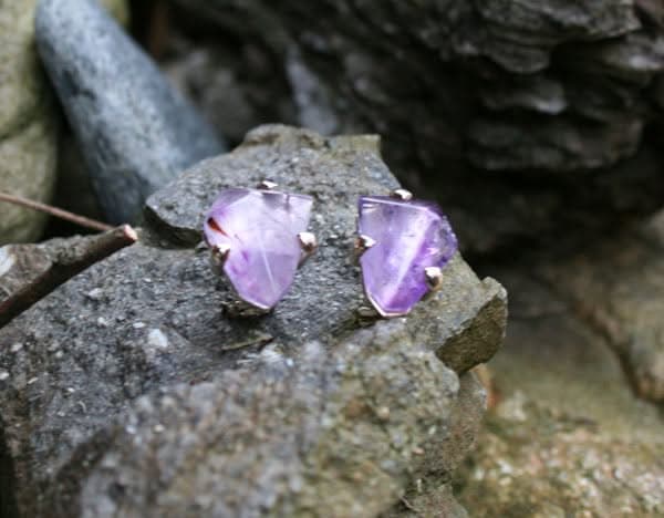 Amethystohrstecker