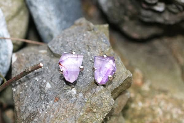 Amethystohrstecker