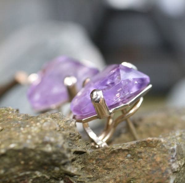 Amethystohrstecker