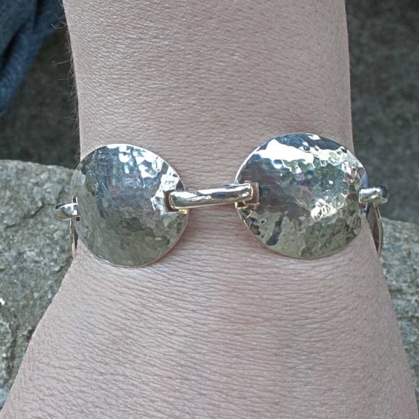 Armband Silberkreise