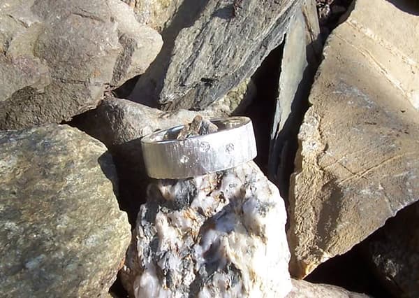Silberring Felsen Kollektion