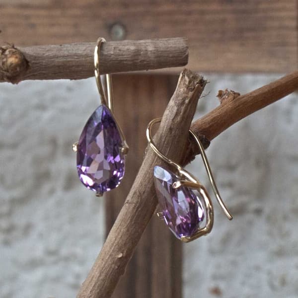 Ohrhänger Amethyst