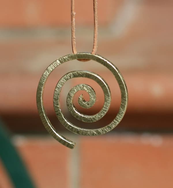 Spirale aus Gold