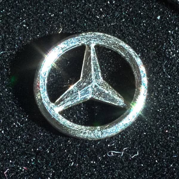 Ohrstecker Mercedesstern