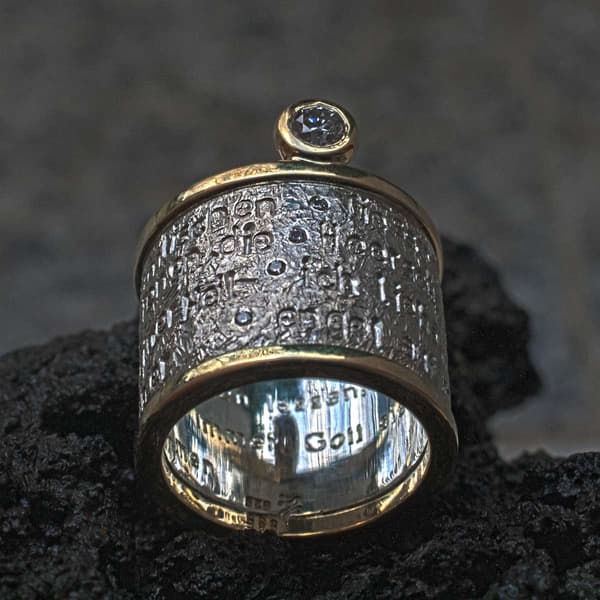 Engelsgebet mit Diamant Engelsgebet mit Diamant