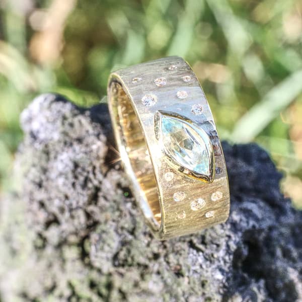 Ring blaues Navett im Firmament 3 Ring blaues Navett im Firmament – Bild 3
