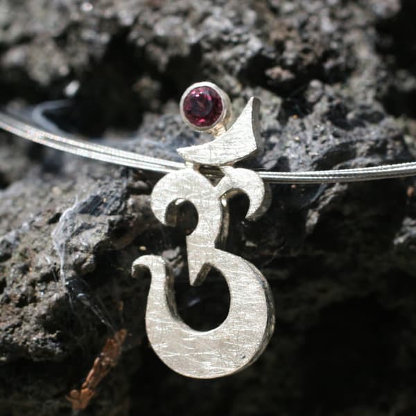 Om Silber mit rosa Turmalin – Bild 4