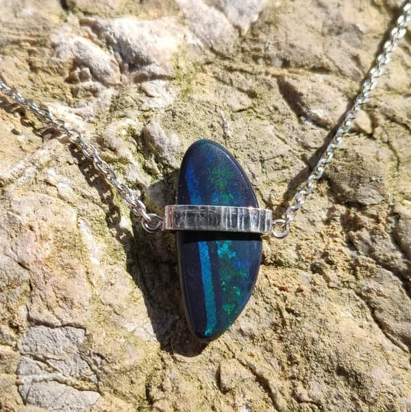 blaugrüner Opal – Bild 4