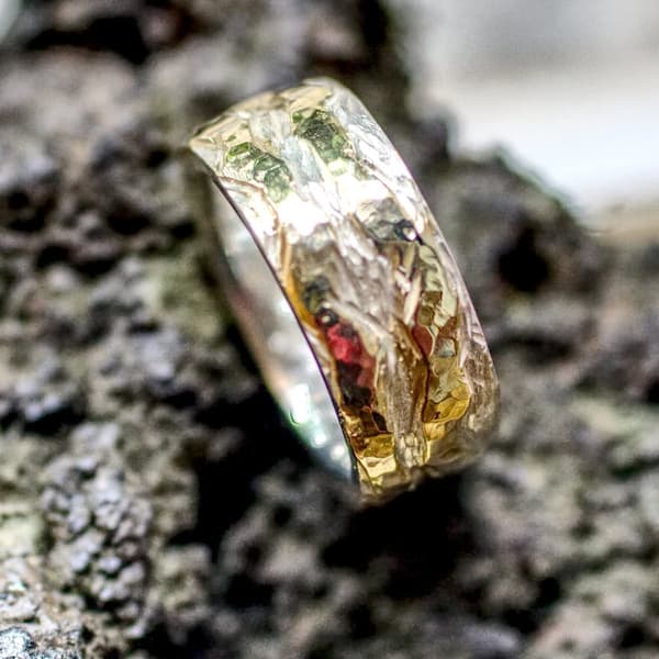 Ehering mit zwei Goldstreifen – Bild 4