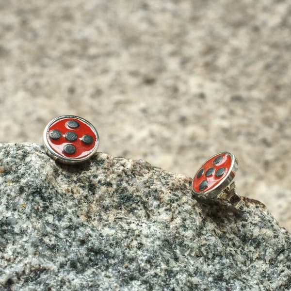 Ohrstecker Lady Bug 2.0 – Bild 4