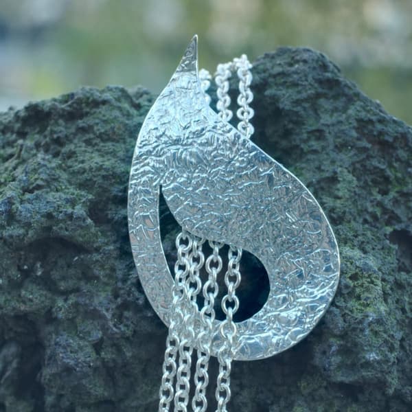 Collier 4 Perlen – Bild 2