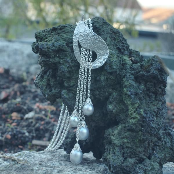 Collier 4 Perlen