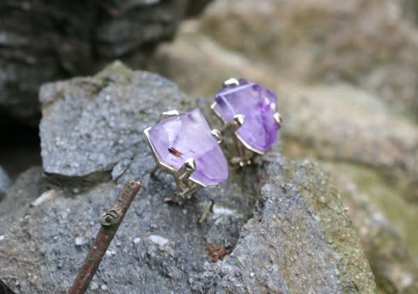 Amethystohrstecker